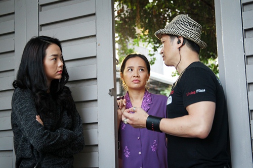Minh Hằng &#34;rụng tim&#34; khi đóng cảnh mặn nồng - 4