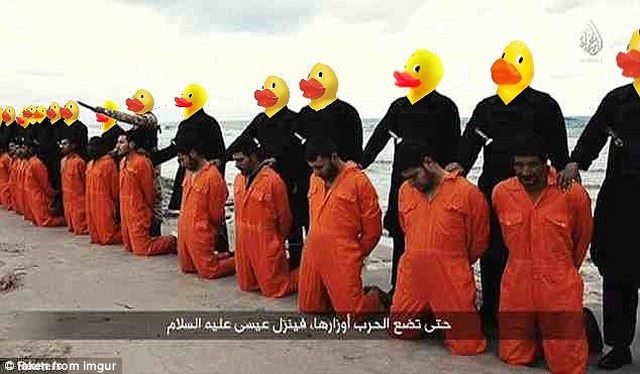 IS bị cư dân mạng chế ảnh biến thành vịt - 3