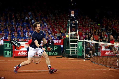 Murray “lên đồng”, ĐT Anh vô địch Davis Cup - 1