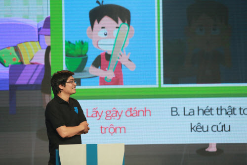 Thần đồng đất Việt xuất hiện trong Giải thưởng Chim Xanh - 4