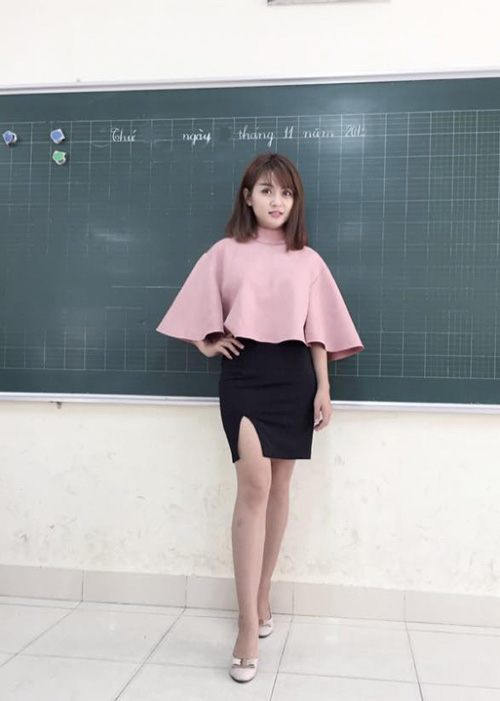 "Cô giáo mặc váy ngắn" khẳng định sẽ duy trì sở thích - 1