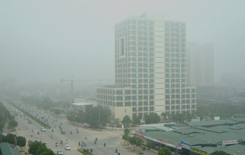 Sương mù bao phủ, Hà Nội như biến thành London - 1