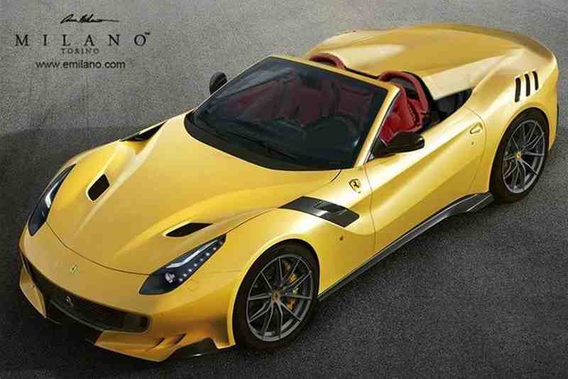 &#34;Hô biến&#34; siêu xe Ferrari F12tdf thành Ferrari Aperta giả tưởng - 2