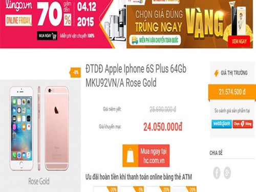 Ngày mua sắm trực tuyến 2015: Vẫn còn những &#34;hạt sạn&#34; - 2