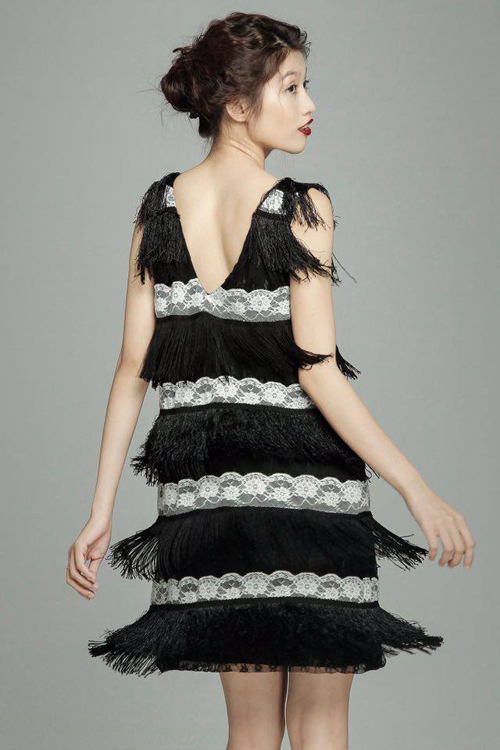 Quỳnh Châu gợi cảm hút hồn với mốt khoe nội y - 11