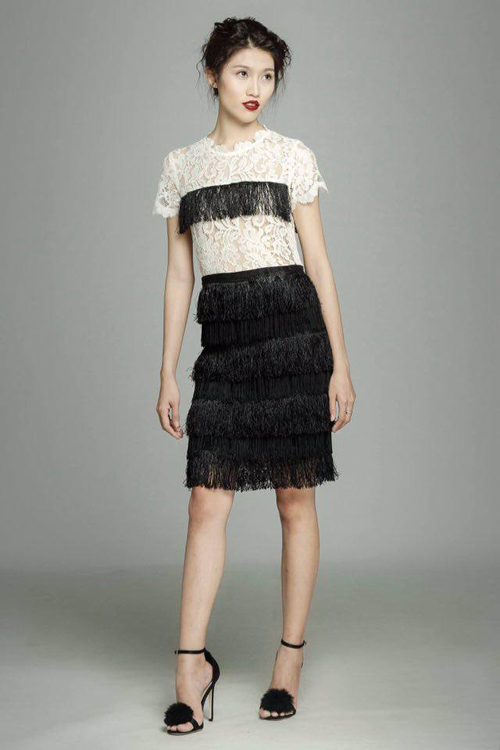 Quỳnh Châu gợi cảm hút hồn với mốt khoe nội y - 12