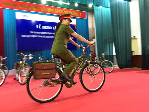 Cảnh sát Quảng Ngãi sẽ tuần tra bằng xe đạp đặc chủng - 1