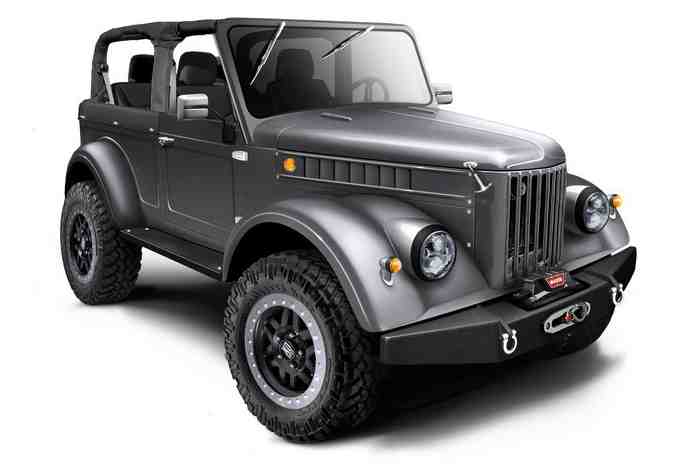 Mẫu xe Classic GAZ 69 cổ điển được "hồi sinh" - 1