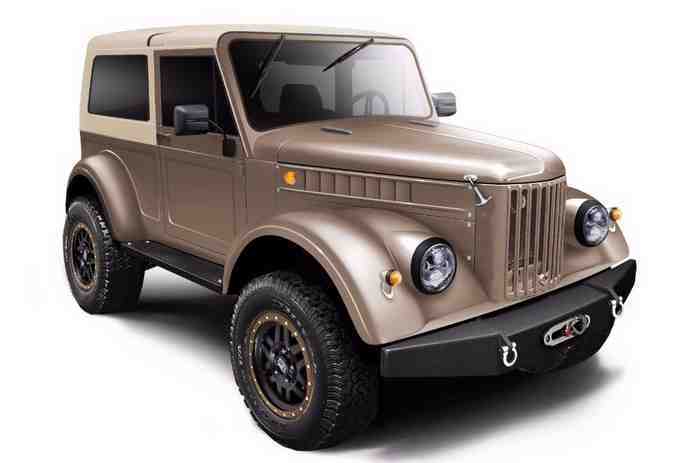 Mẫu xe Classic GAZ 69 cổ điển được "hồi sinh" - 2