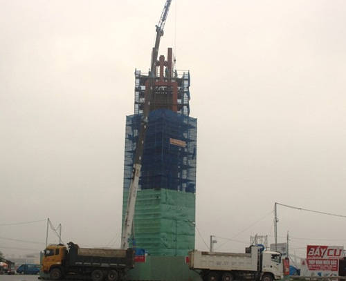 Formosa xây &#34;Tháp tinh thần&#34; cao 32m không phép - 1