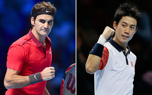 Federer, Nishikori tranh pha đỉnh nhất 2015 - 1