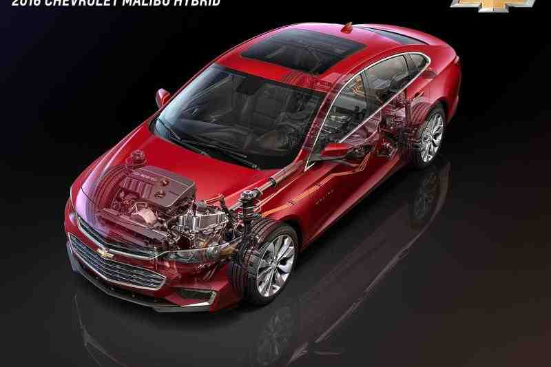 Chevrolet Malibu Hybrid LT 2016 sẽ có giá từ 28.645 USD - 2