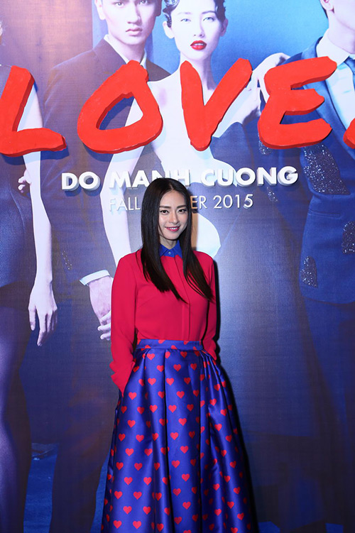 Hà Tăng, Kỳ Duyên tươi tắn trên thảm đen - 7