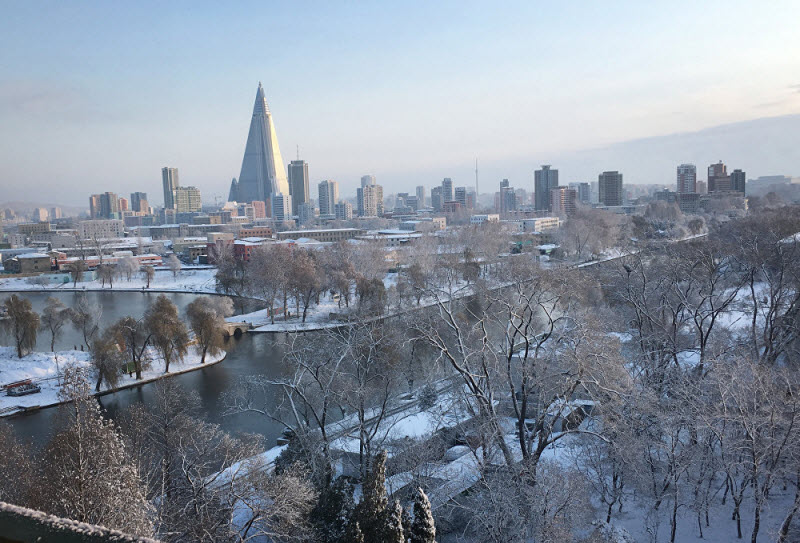 Ảnh: Cuộc sống mùa đông của người dân Triều Tiên - 1