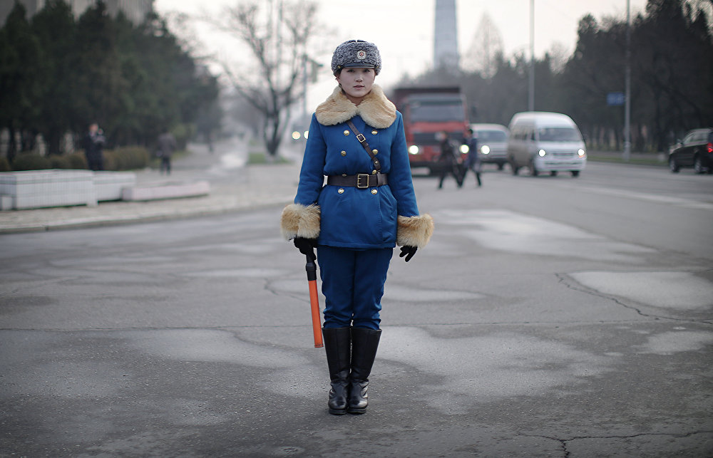 Ảnh: Cuộc sống mùa đông của người dân Triều Tiên - 2