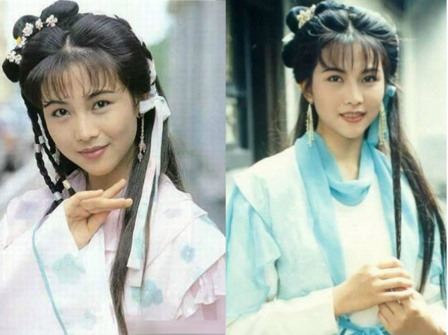 Vẻ đẹp "tròn đầy tựa như ngọc" của Á hậu Hong Kong 1991 khi đóng phim cổ trang của TVB.