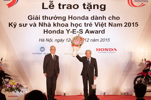 Honda Việt Nam tổ chức Lễ Trao tặng Giải thưởng Honda Y-E-S 2015 - 1