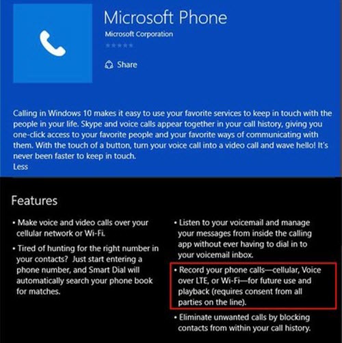 Cách ghi âm cuộc gọi bằng Lumia 950 XL chạy Windows 10 - 1