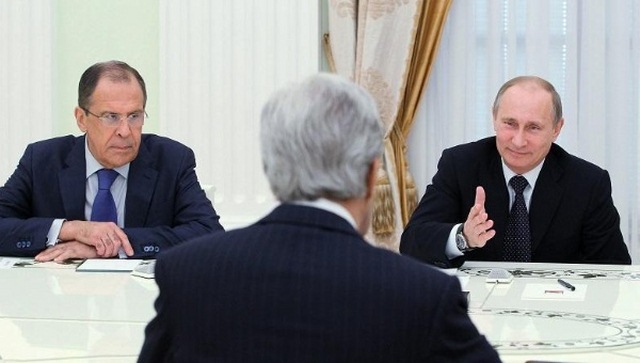 Putin gặp Ngoại trưởng Mỹ: Bắt tay diệt tận gốc khủng bố - 1
