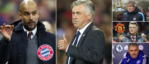 Báo Anh: Pep rời Bayern tới NHA, Ancelotti thay thế - 1