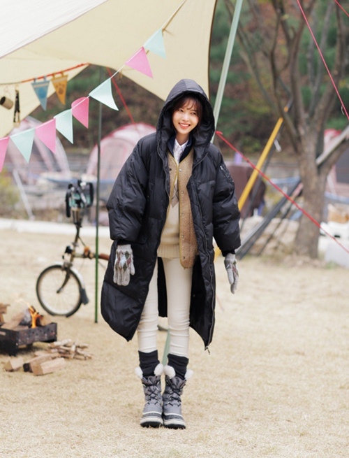 Đại hàn, áo phao dáng dài phát huy thế mạnh - 6