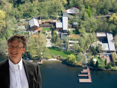 Sự thật về khu biệt thự 123 triệu USD của Bill Gates - 1