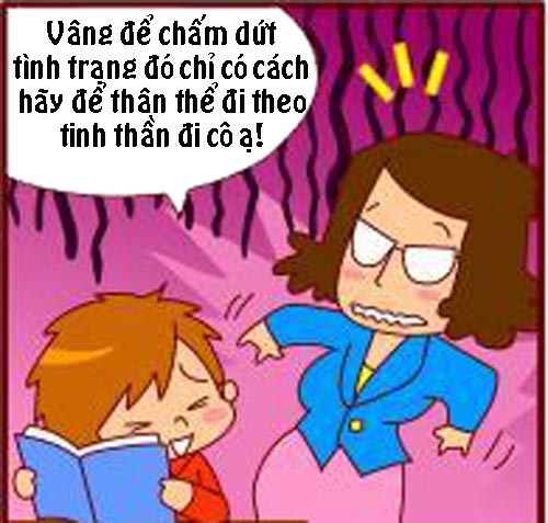 Truyện tranh: Đau đầu vì học trò láu cá - 4