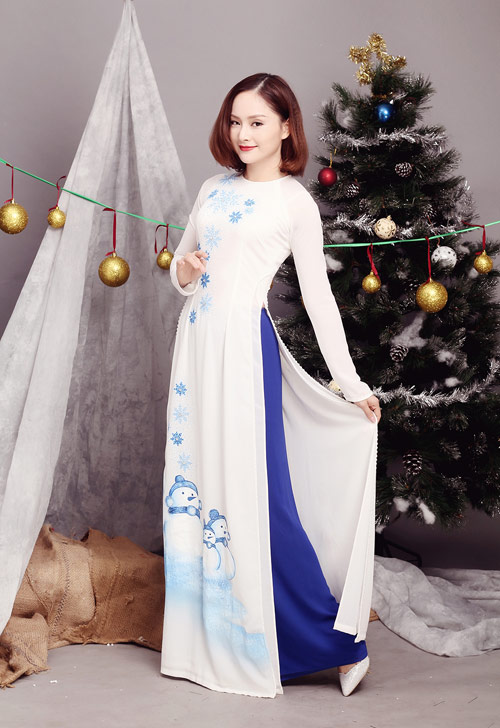 Rạo rực ngắm mỹ nhân Việt mùa giáng sinh - 4