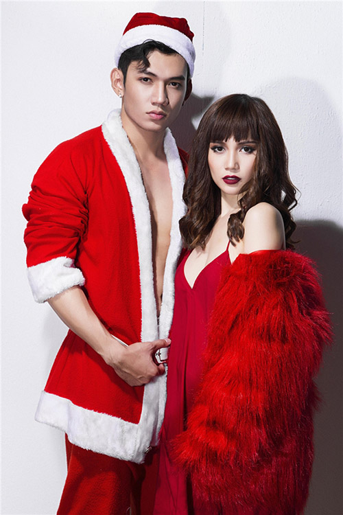 Rạo rực ngắm mỹ nhân Việt mùa giáng sinh - 2