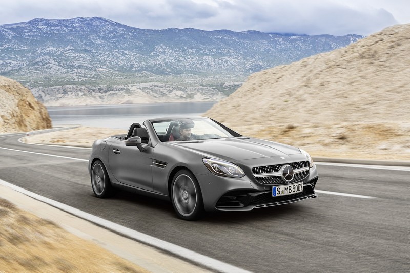 Tiết lộ mẫu xe Mercedes SLC roadster 2017 - 1