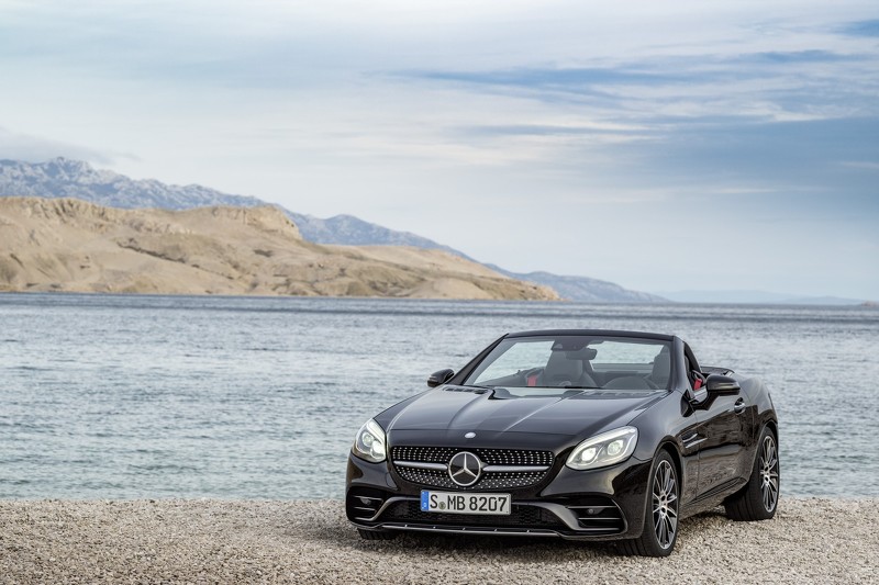 Tiết lộ mẫu xe Mercedes SLC roadster 2017 - 2