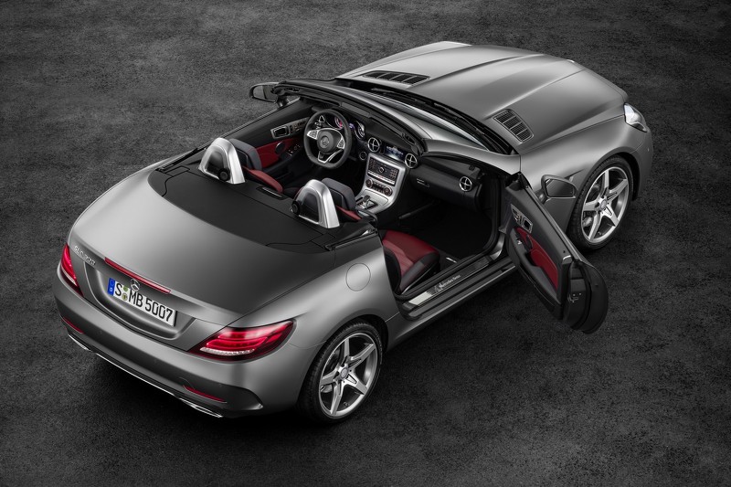 Tiết lộ mẫu xe Mercedes SLC roadster 2017 - 5