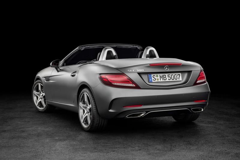 Tiết lộ mẫu xe Mercedes SLC roadster 2017 - 6