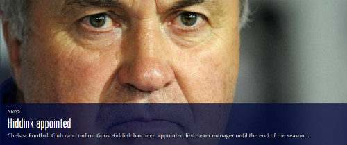 CHÍNH THỨC: Chelsea bổ nhiệm Hiddink thay Mourinho - 1
