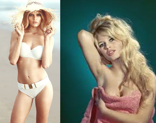 &#39;Bản sao bom sex Brigitte Bardot&#39; là người mẫu của năm - 2