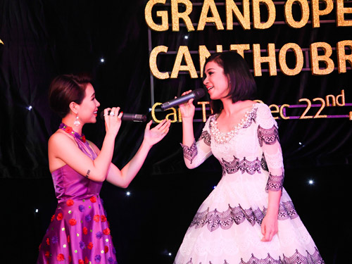 Việt Trinh, Anh Thư dự khai trương Dencos Luxury tại Cần Thơ - 10