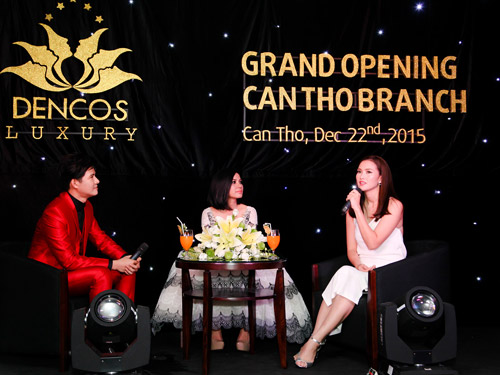 Việt Trinh, Anh Thư dự khai trương Dencos Luxury tại Cần Thơ - 5