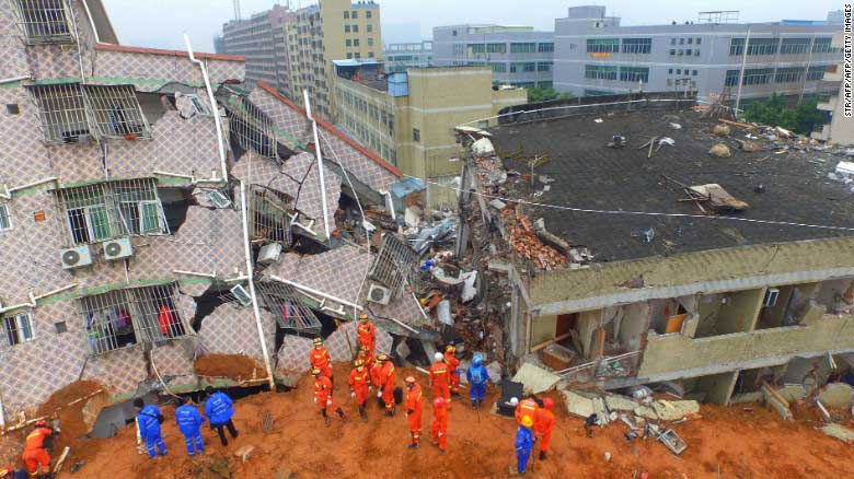 Sập 33 tòa nhà TQ: Sống sót sau hơn 60 giờ bị chôn vùi - 1