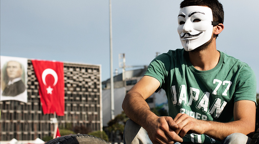 Anonymous tuyên chiến với Thổ Nhĩ Kỳ - 1