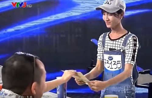 Hoa hậu chuyển giới Việt Nam từng nhận vé vàng Idol - 1