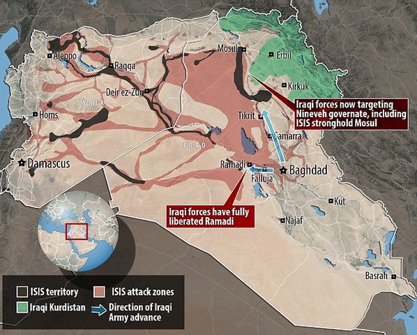 Cảnh điêu tàn trong thành phố Iraq chiếm lại từ tay IS - 6