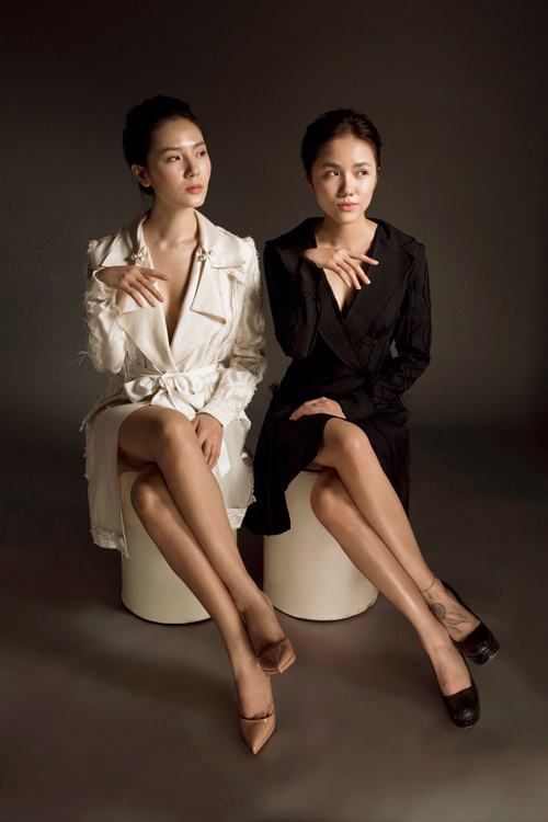 Chị em Phương Linh đẹp ma mị trong loạt ảnh mới - 10