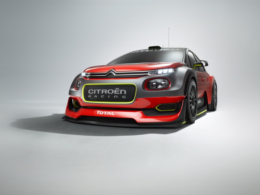 Citroen trở lại với mẫu C3 WRC Concept tại WRC 2017 - 1