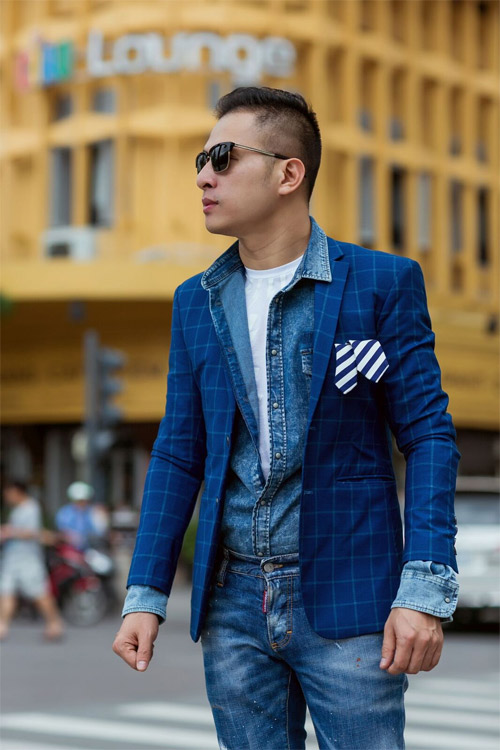 Phong cách sành điệu, nổi bật của quý ông 8X Sài Thành - 12