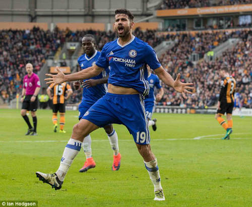 Conte tâng bốc Diego Costa lên tận mây xanh - 1