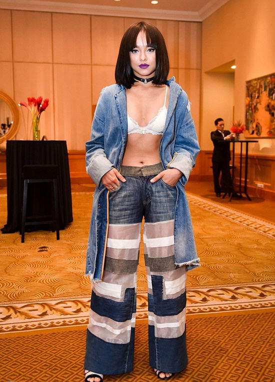 Đỗ Mỹ Linh, Hà Anh khoe dáng "đồng hồ cát" - 9