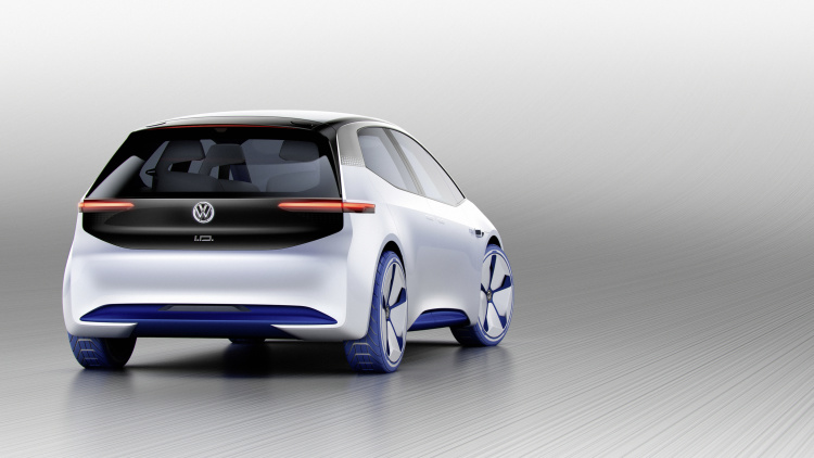 Chi tiết ngoại hình mẫu xe điện Volkswagen I.D. Concept mới - 6