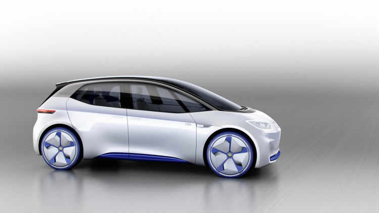 Chi tiết ngoại hình mẫu xe điện Volkswagen I.D. Concept mới - 4