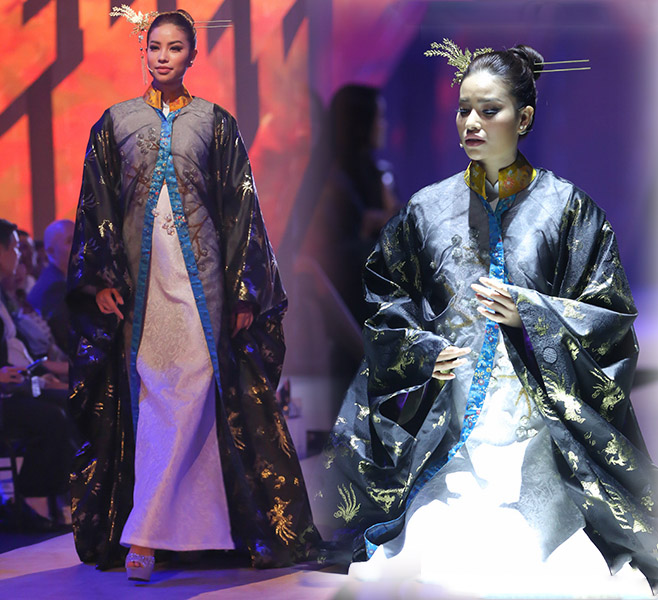 4 hoa hậu Việt tài sắc tự tin làm vedette trên sàn diễn - 2