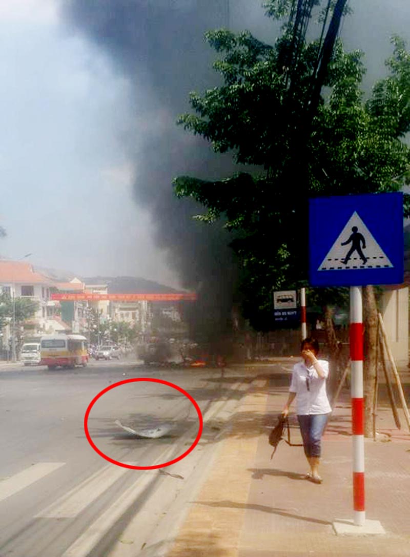 Vụ nổ taxi ở Quảng Ninh: "Tôi tưởng nổ cây xăng" - 2